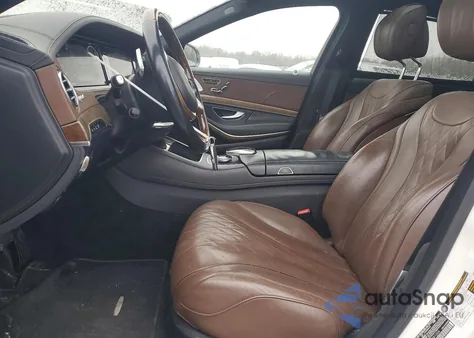 2015 Mercedes-Benz S 550 4Matic z USA, uszkodzony, nr VIN WDDUG8FB2FA081208